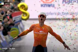 Ronaldo, vakantie, programma en lof voor Sven Nys: dit zijn de woorden van Mathieu van der Poel na achtste wereldtitel