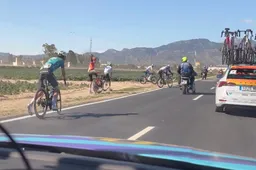 Noodweer in Frankrijk, Spanje en Portugal: valpartij in Murcia dwingt organisatie tot stadscircuit