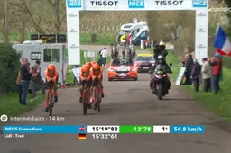 INEOS troeft nieuwe leider Ayuso, sterke Hoole én Visma | LaB met Vingegaard af in TTT Parijs-Nice