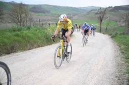 Realistische Wout van Aert na top 10-plek in Strade Bianche