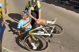Evenepoel crash 2