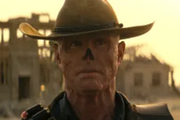 Walton Goggins als The Ghoul in Fallout Amazon series