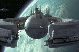 phantom menace trade federation battleship