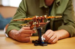 lego leonardo da vinci vliegmachine