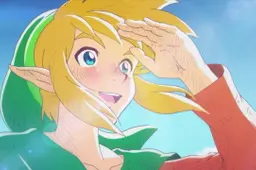 the legend of zelda links awakening cutscene