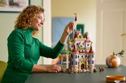 lego beauty and the beast castle