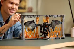 lego lord of the rings book nook