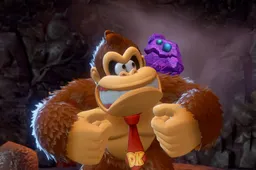 donkey kong bananza screen