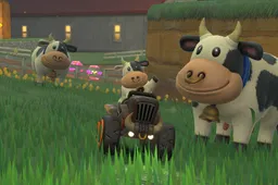 mario kart world cow