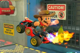 mario kart world cowboy mario