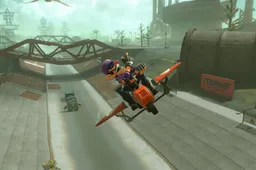mario kart world waluigi