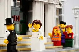 LEGO gemeentehuis close up