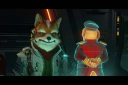 Star Fox cutscene