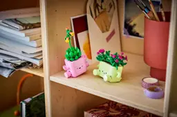 Schommelende plantjes LEGO