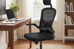 Action Ergonimische bureaustoel zwart
