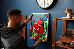 lego spider-man art