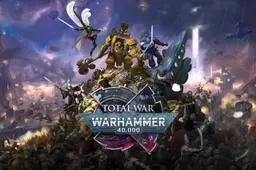 Total War Warhammer 40k key art