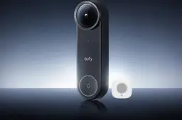 Eufy video doorbell S4 with chime