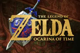 The Legend of Zelda Ocarina of time title