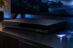 Cinematische thuisbioscoop met Blu-rayspeler