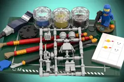 LEGO Ideas 40889 Buikld Paint  and Play