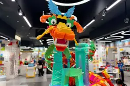 LEGO Store Beijing draak
