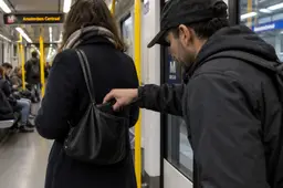 Zakroldief in Amsterdamse metro