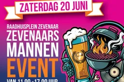 Mannendefevenement poster