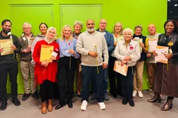 Nieuwe dialoogbegeleiders klaar voor actie - foto Stichting Piëzo