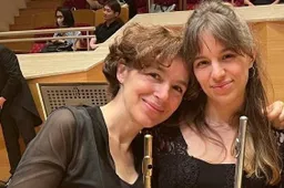 Fluitisten Hurel en Olech