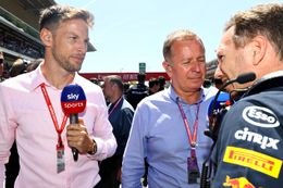 'Directeur Sky Sports op bezoek bij Red Bull Racing'
