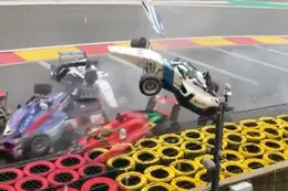 Video. MEGA crash in W Series op Spa-Francorchamps