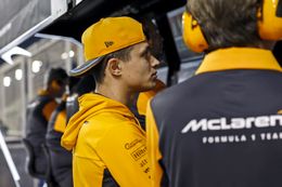 Frustratie bij Norris over McLaren-bolide: 'Sloeg tegen de muur'