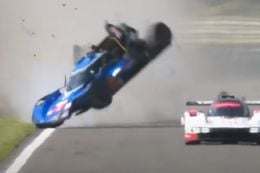 In beeld: Circuit van Spa wordt opgeschrikt door megaklapper in WEC-race