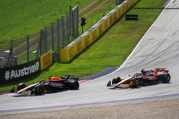 Lando Norris riskeert gridstraf in Silverstone na incident met Max Verstappen
