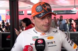Video: De reactie van Max Verstappen na de race in Spanje bij Viaplay