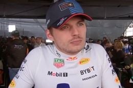 Video: De reactie van Max Verstappen bij Sky Sports na afloop van de race in Mexico