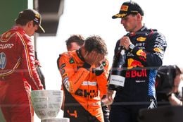 Max Verstappen krijgt flinke uitbrander van Lando Norris en Charles Leclerc na opmerking in Las Vegas