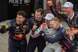 De vier zeges op rij van The Flying Dutchman op Suzuka