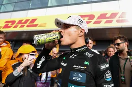 Foto: Lando Norris toont schade in zijn gezicht na incident in Groot-Brittannië