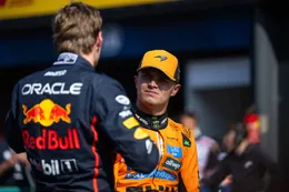Geweldig moment tussen Max Verstappen en Lando Norris na race in Zandvoort