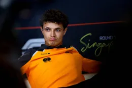 Vraag over Max Verstappen leidt tot sarcasme bij Lando Norris: 'Erg bang...'