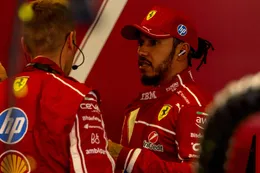 Opnieuw grote tegenslag voor Lewis Hamilton bij Ferrari
