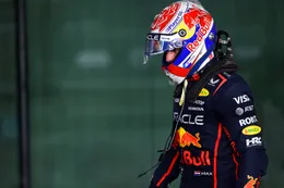 Max Verstappen riskeert een klapband in Qatar