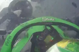 Video: de ENORME crash van Gabriel Bortoleto tijdens Sprint in Brazilië