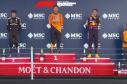 Video: Braziliaanse fans stellen Lando Norris teleur en eren Max Verstappen