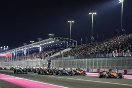 Dit is de startopstelling voor de Grand Prix van Qatar