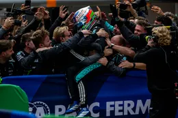 Video: Kimi Antonelli moet rennen voor zijn leven na overwinning in China