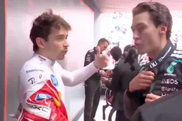 Video: Charles Leclerc lijkt woedend op George Russell na F1-race in Melbourne