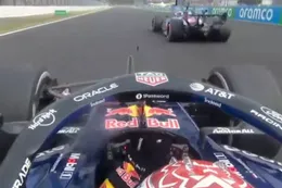Video: Max Verstappen zwaait Gasly vaarwel na falen Red Bull-motor
